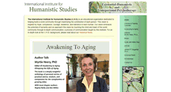 Desktop Screenshot of human-studies.com
